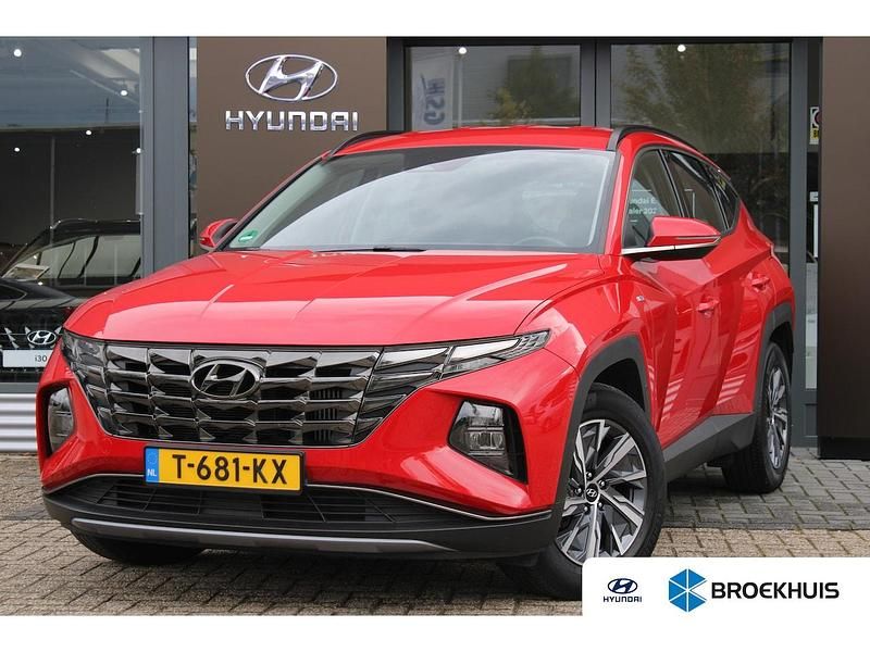 Rood Gebruikt 2021 Hyundai Tucson SUV | € 22.900 (Super prijs) - Afbeelding 1/4