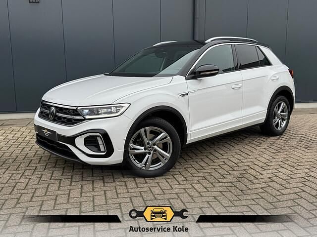 Wit Gebruikt 2023 VW T-Roc R-line SUV | € 26.440 (Eerlijke prijs) - Afbeelding 1/4