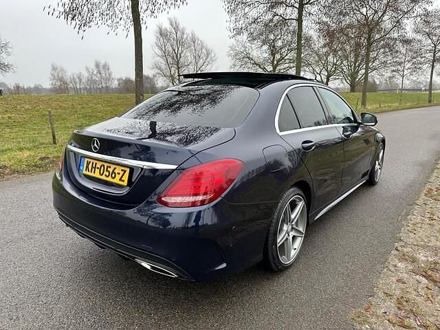 Occasion Mercedes C180 AMG 156 PK (114 kW) 2016 Blauw Sedan