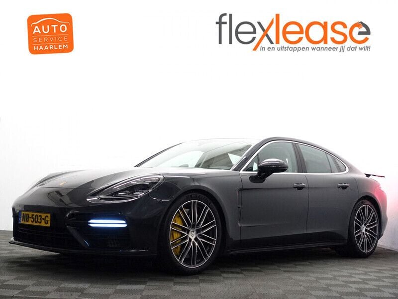 Grijs metallic Gebruikt 2017 Porsche Panamera Turbo Sport Sedan | € 74.900 - Afbeelding 1/4
