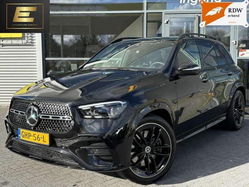 Zwart, metallic lak Gebruikt 2023 Mercedes GLE400 AMG Line Premium Plus SUV | € 89.950 (Super prijs) - Afbeelding 1/4