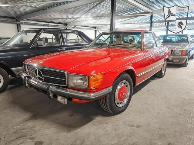 Rood Gebruikt 1972 Mercedes SL350 Cabriolet | € 28.950 - Afbeelding 1/4