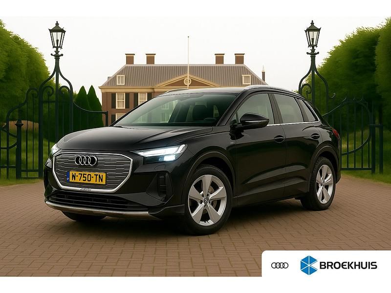 Zwart Gebruikt 2021 Audi Q4 e-tron SUV | € 26.895 (Eerlijke prijs) - Afbeelding 1/3