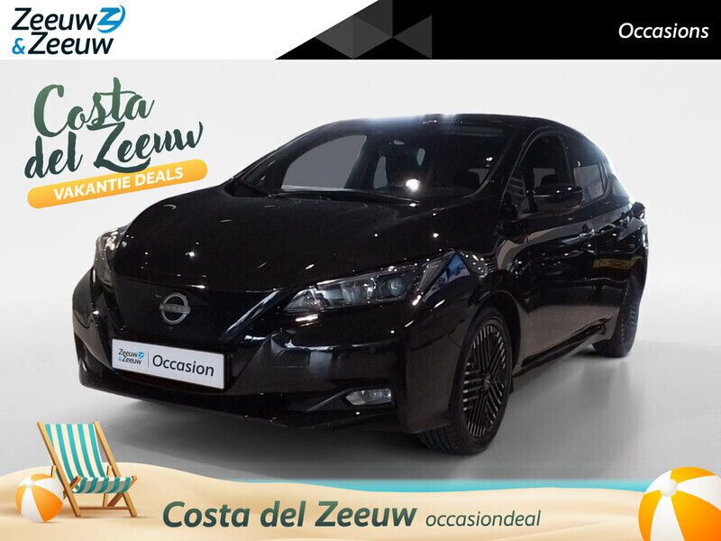 Zwart Gebruikt 2022 Nissan Leaf N-Connecta Hatchback | € 17.895 (Eerlijke prijs) - Afbeelding 1/4