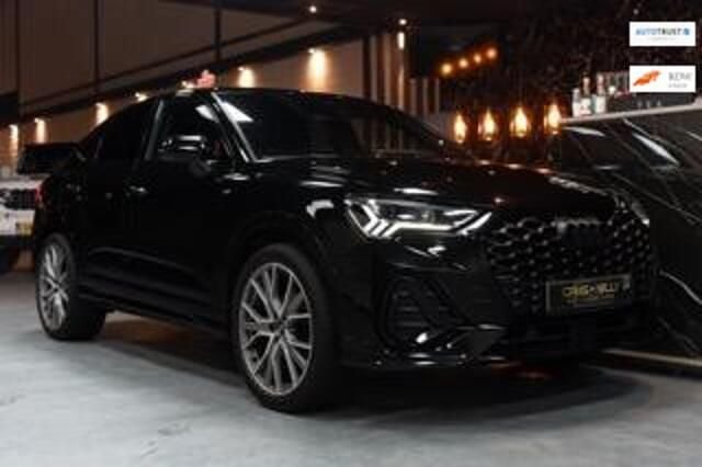 Zwart Gebruikt 2021 Audi Q3 Sportback S-Line SUV | € 36.900 (Goede deal) - Afbeelding 1/4