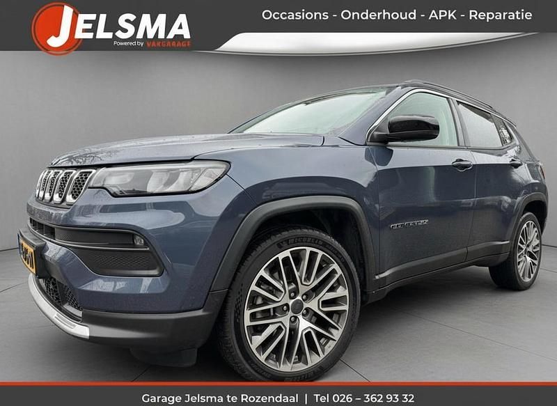 Blauw Occasion 2023 Jeep Compass Night Eagle SUV | € 26.900 (Iets duurder) - Afbeelding 1/4