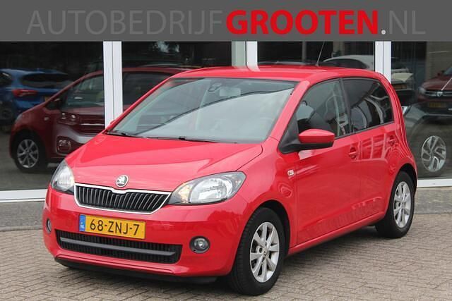 Rood Gebruikt 2013 Skoda Citigo Elegance Hatchback | € 6.499 (Iets duurder) - Afbeelding 1/4