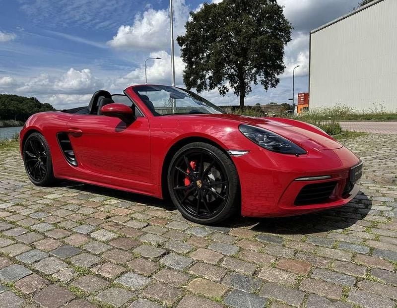 Occasion Porsche 718 349 PK (256 kW) 2017 Rood Cabriolet