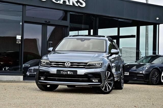 Grijs Gebruikt 2020 VW Tiguan Allspace R-line SUV | € 31.500 (Super prijs) - Afbeelding 1/4