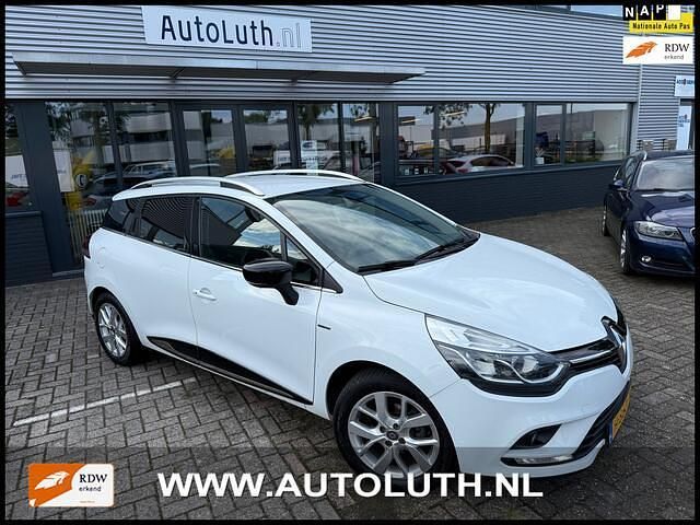 Wit Occasion 2020 Renault Clio GrandTour LIMITED Stationwagen | € 10.950 (Eerlijke prijs) - Afbeelding 1/4