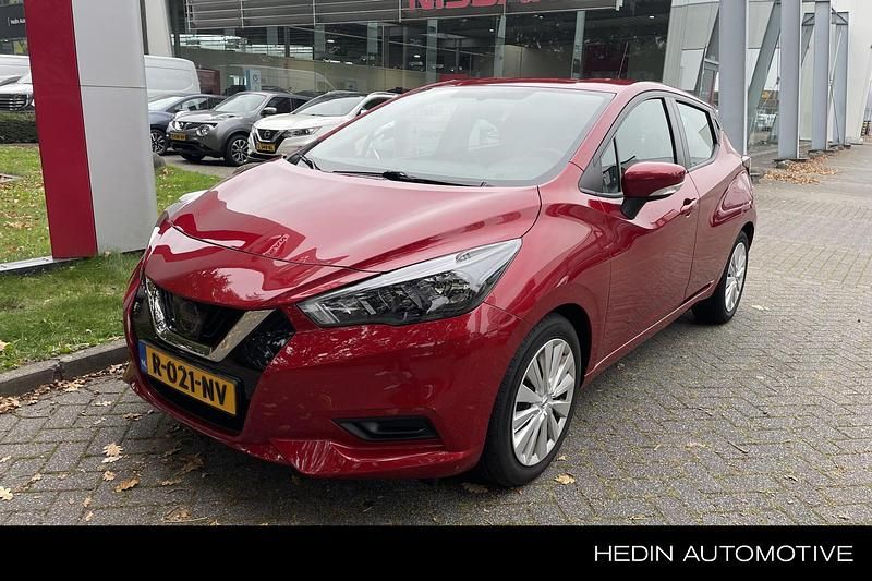 Occasion Nissan Micra Acenta 93 PK (68 kW) 2022 Rood Hatchback