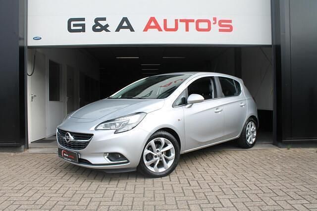 Grijs Gebruikt 2017 Opel Corsa Hatchback | € 7.999 (Eerlijke prijs) - Afbeelding 1/4