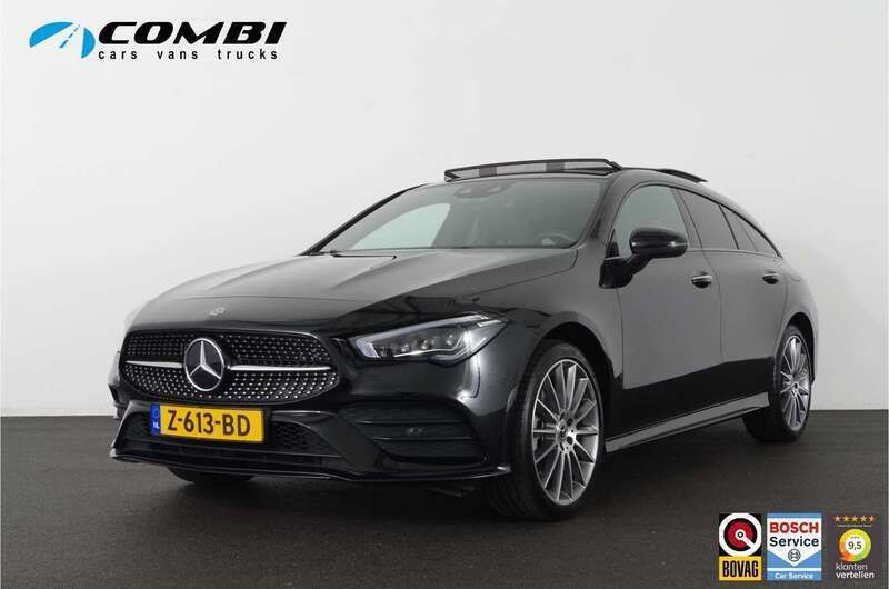 Zwart Gebruikt 2023 Mercedes CLA250e Shooting Brake AMG line Stationwagen | € 39.850 (Eerlijke prijs) - Afbeelding 1/4
