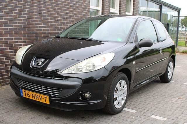 Zwart Gebruikt 2010 Peugeot 206 Hatchback | € 1.250 (Super prijs) - Afbeelding 1/4