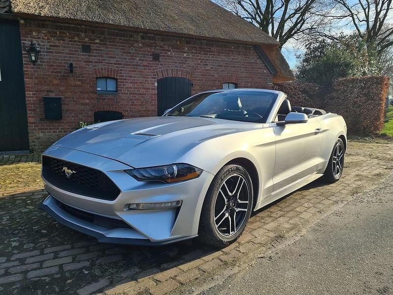 Zilver (metallic) Gebruikt 2019 Ford Mustang Convertible Cabriolet | € 42.500 - Afbeelding 1/4