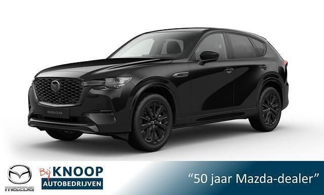 Zwart Nieuw 2026 Mazda CX-60 Homura-Line SUV | € 65.140 (Iets duurder) - Afbeelding 1/4