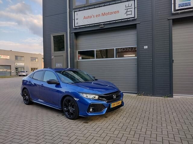 Occasion Honda Civic Black Edition 126 PK (92 kW) 2019 Blauw Hatchback