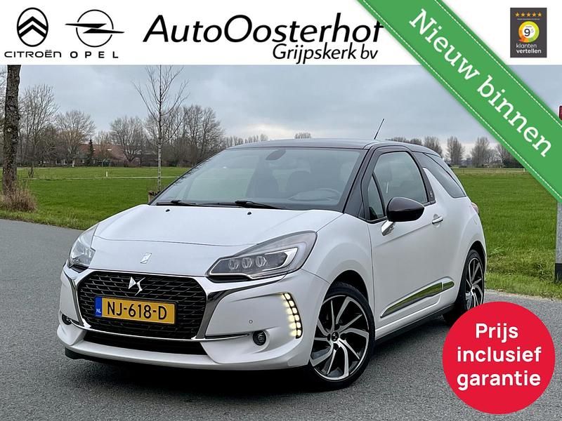 Wit Gebruikt 2017 DS Automobiles DS3 Hatchback | € 11.950 (Eerlijke prijs) - Afbeelding 1/4