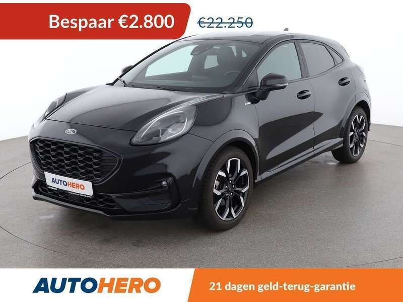 Zwart Gebruikt 2021 Ford Puma ST-Line X SUV | € 19.649 (Goede deal) - Afbeelding 1/3