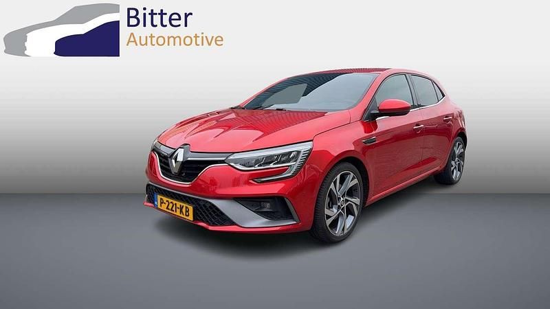 Rood Occasion 2021 Renault Megane E-Tech R.S. Hatchback | € 18.950 (Iets duurder) - Afbeelding 1/4