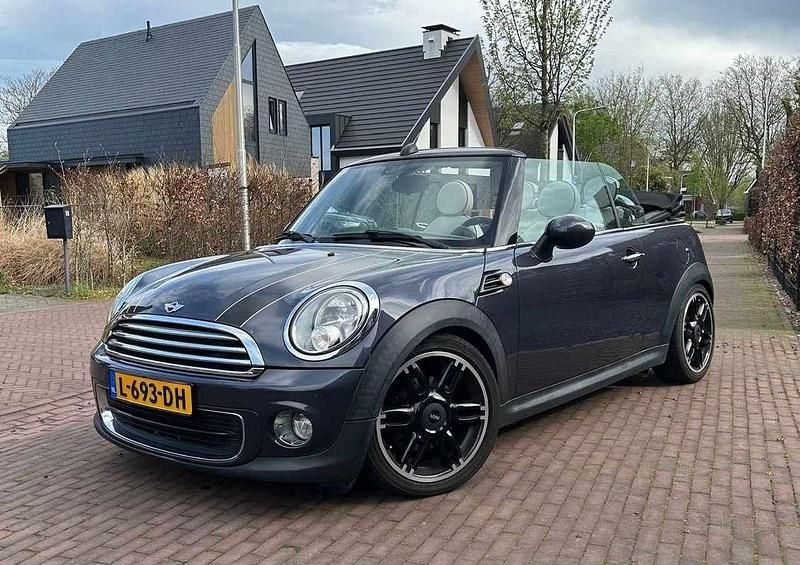 Grijs Gebruikt 2014 Mini One Cabriolet Cabriolet | € 11.500 (Eerlijke prijs) - Afbeelding 1/4