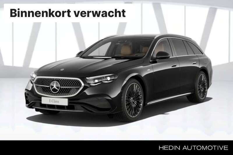 Zwart Nieuw 2025 Mercedes E300 Sport Edition Stationwagen | € 85.630 (Duur) - Afbeelding 1/4