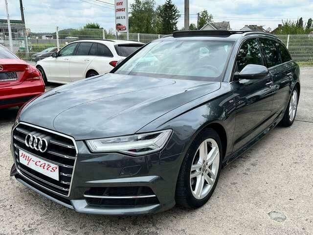 Grijs Gebruikt 2018 Audi A6 S-Line Stationwagen | € 35.900 (Eerlijke prijs) - Afbeelding 1/4