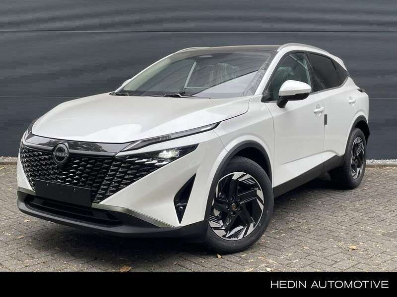 Wit Nieuw 2025 Nissan Qashqai N-Connecta SUV | € 41.707 (Iets duurder) - Afbeelding 1/4