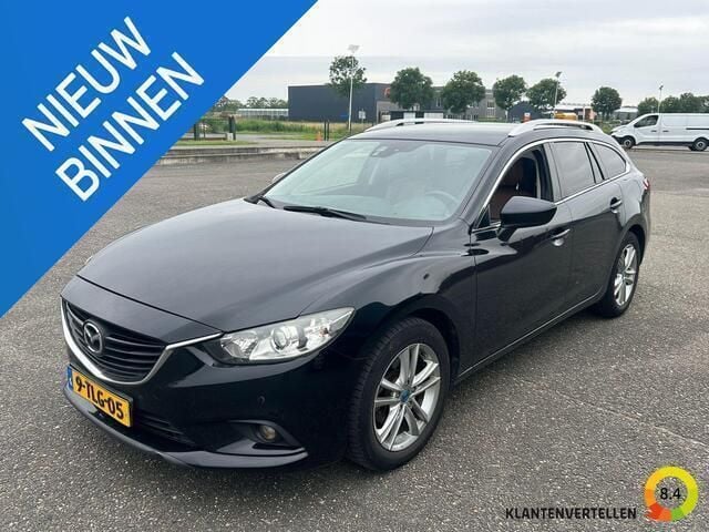 Zwart Occasion 2014 Mazda 6 Stationwagen | € 5.950 (Eerlijke prijs) - Afbeelding 1/4
