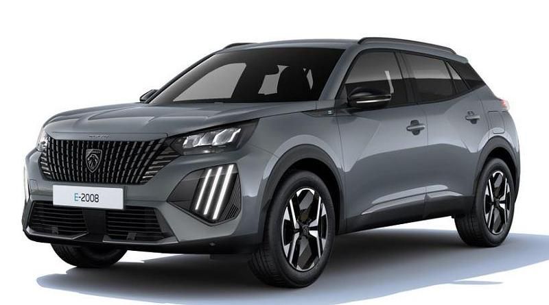 Nieuw Peugeot e-2008 Allure 100 kW (136 PK) 2025 Grijs, metallic lak SUV