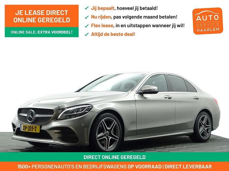Grijs Occasion 2019 Mercedes C180 AMG Sedan | € 24.900 (Iets duurder) - Afbeelding 1/4
