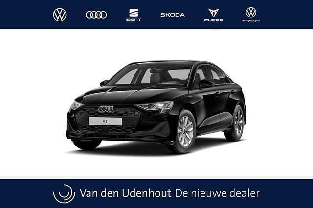 Nieuw Audi A3 Advanced 116 PK (85 kW) 2025 Zwart Sedan