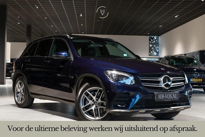 Blauw Gebruikt 2017 Mercedes GLC220 Business SUV | € 19.950 - Afbeelding 1/4