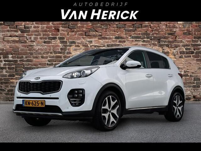 Wit Gebruikt 2016 Kia Sportage GT-Line SUV | € 17.745 (Eerlijke prijs) - Afbeelding 1/4