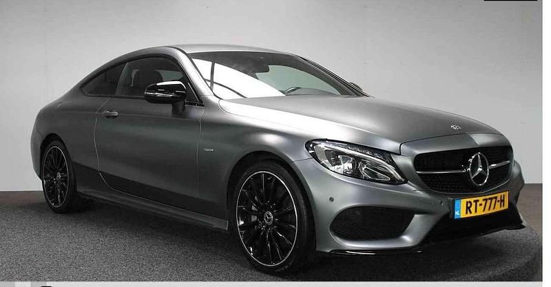Grijs Gebruikt 2018 Mercedes C250 Business Coupé | € 27.500 (Eerlijke prijs) - Afbeelding 1/4