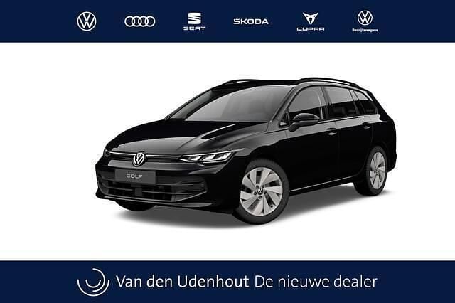 Zwart Nieuw 2025 VW Golf VIII Edition Stationwagen | € 37.929 (Super prijs) - Afbeelding 1/4
