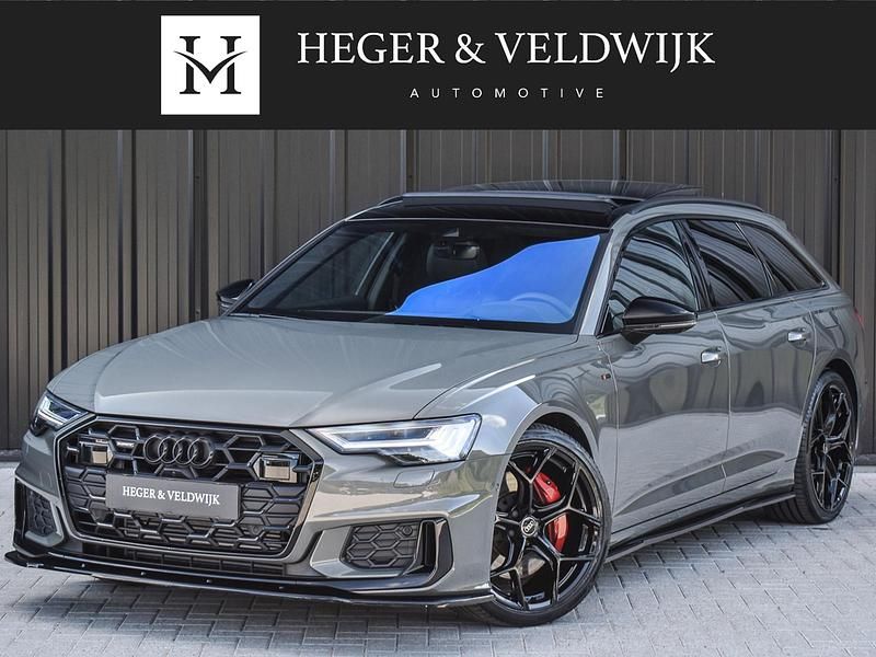 Grijs Gebruikt 2024 Audi A6 Competition Stationwagen | € 72.900 - Afbeelding 1/4