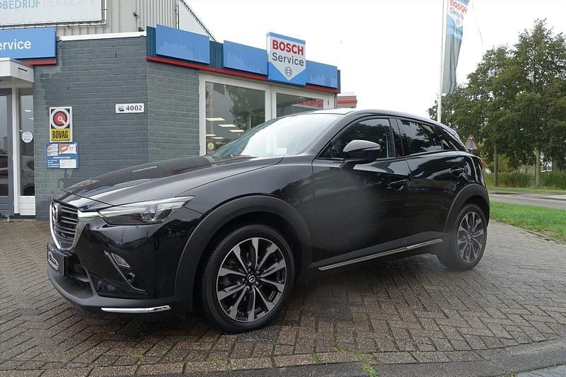 Zwart Gebruikt 2021 Mazda CX-3 SUV | € 22.045 (Eerlijke prijs) - Afbeelding 1/4