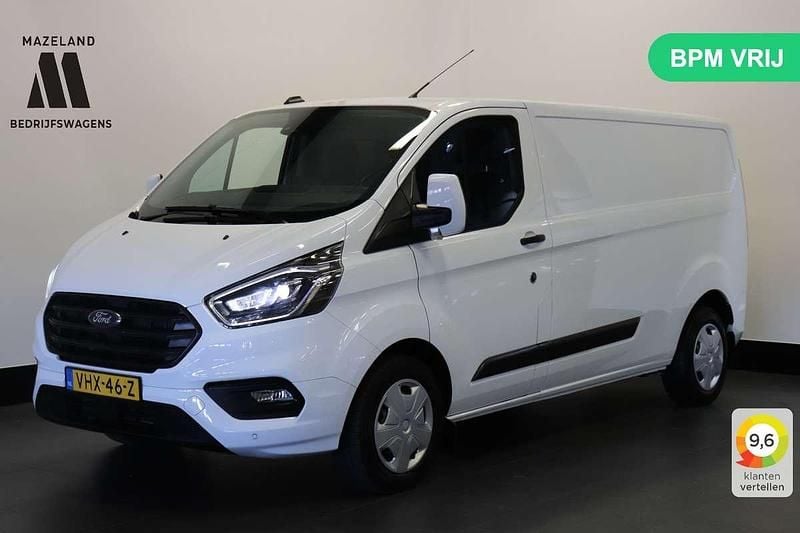 Wit Gebruikt 2021 Ford Transit Custom Van | € 12.900 (Super prijs) - Afbeelding 1/4