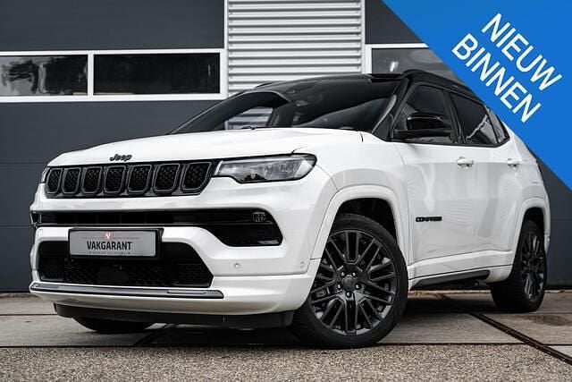 Wit Gebruikt 2022 Jeep Compass SUV | € 25.999 (Goede deal) - Afbeelding 1/4