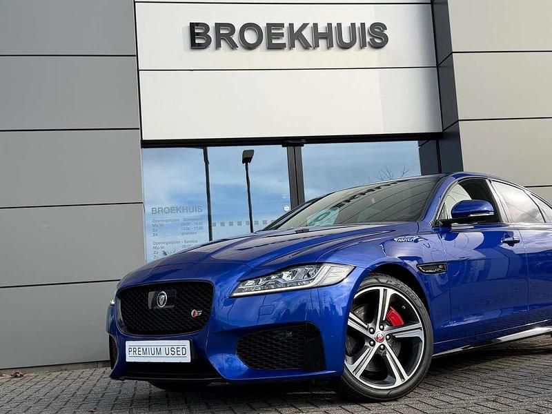 Occasion Jaguar XF S 381 PK (280 kW) 2017 Blauw Sedan
