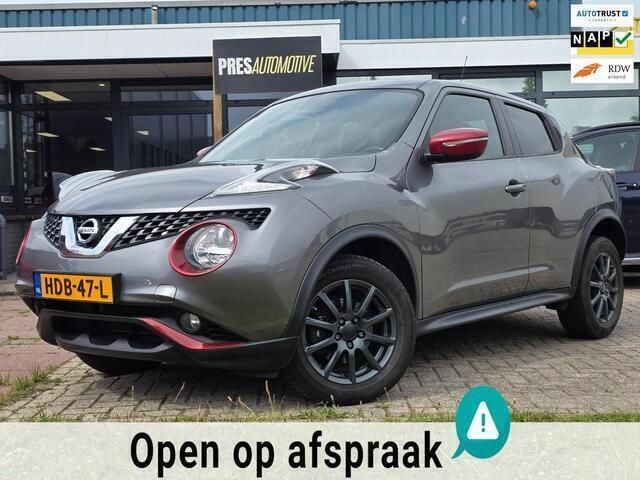 Grijs Gebruikt 2015 Nissan Juke Acenta SUV | € 10.450 (Eerlijke prijs) - Afbeelding 1/4