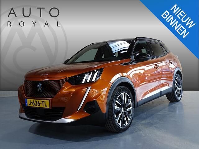 Oranje Occasion 2020 Peugeot e-2008 GTi SUV | € 16.995 (Eerlijke prijs) - Afbeelding 1/4