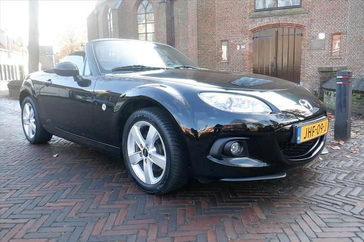 Occasion Mazda MX5 Touring 127 PK (93 kW) 2013 Zwart (metallic) Cabriolet