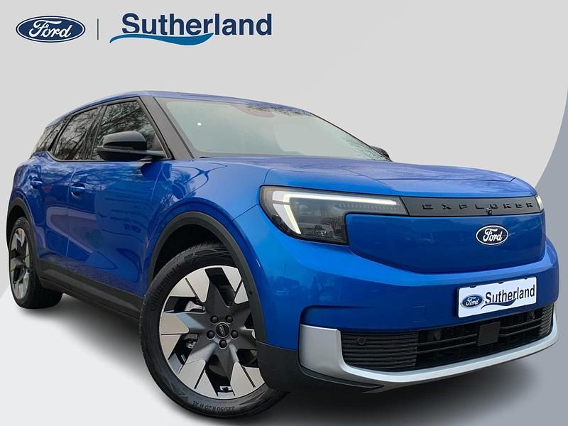 Blauw Occasion 2024 Ford Explorer Extended Range SUV | € 40.795 (Eerlijke prijs) - Afbeelding 1/4
