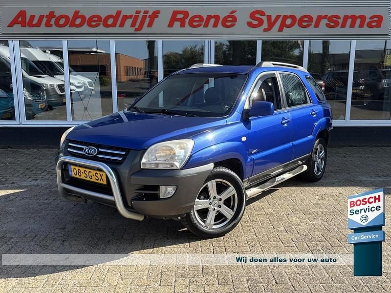 Blauw Gebruikt 2006 Kia Sportage Comfort SUV | € 2.945 (Eerlijke prijs) - Afbeelding 1/4