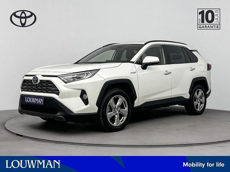 Wit Gebruikt 2020 Toyota RAV4 Hybrid Executive SUV | € 35.950 (Eerlijke prijs) - Afbeelding 1/3