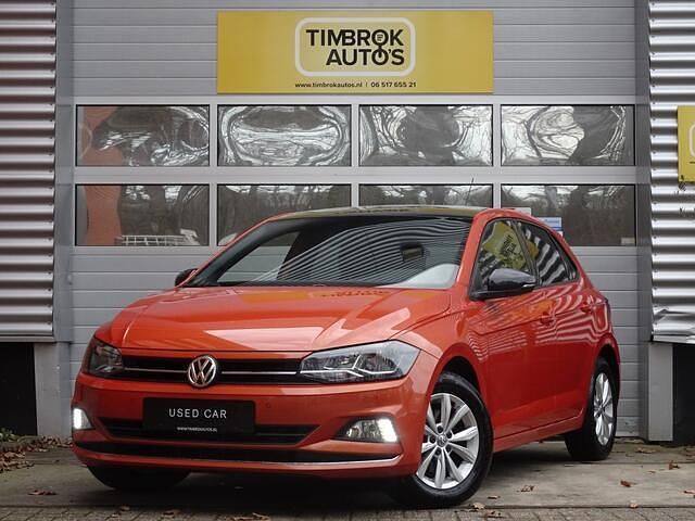 Oranje (metallic) Occasion 2019 VW Polo Highline Hatchback | € 13.900 (Goede deal) - Afbeelding 1/4