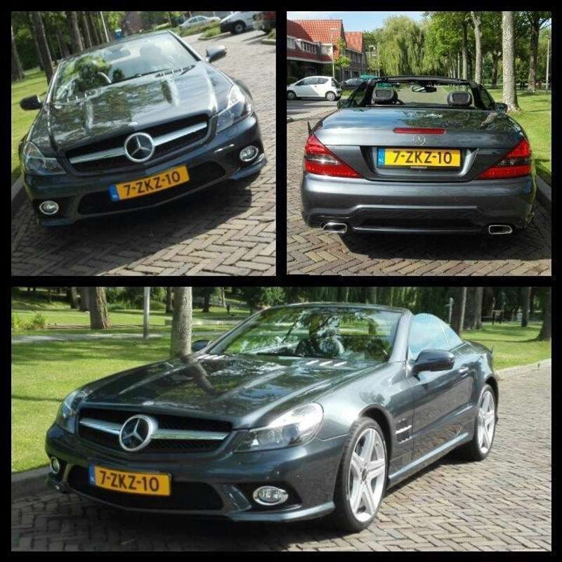 Grijs Gebruikt 2009 Mercedes SL350 AMG Cabriolet | € 26.950 (Duur) - Afbeelding 1/4