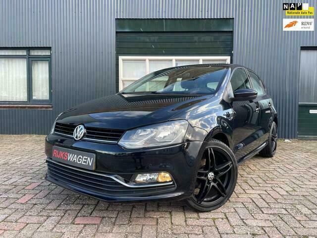 Zwart Occasion 2016 VW Polo Allstar Hatchback | € 13.950 (Duur) - Afbeelding 1/4